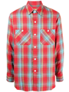 SEVEN BY SEVEN CHECKED WOOL SHIRT