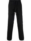 Moncler Logo-patch Sweatpants In Schwarz