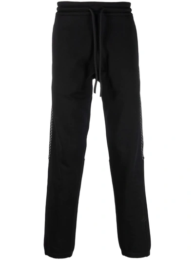 Moncler Logo-patch Sweatpants In Black