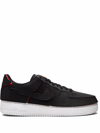 NIKE AIR FORCE 1/1 "BLACK/CHILE RED" trainers