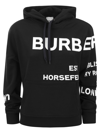 BURBERRY BURBERRY HORSEFERRY PRINT COTTON OVERSIZED HOODIE,8040767 A1189