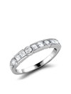 PRAGNELL PLATINUM ANTROBUS DIAMOND HALF ETERNITY RING