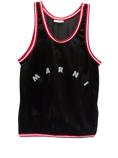 Marni Basket Tank Top Shopping Bag - Atterley In Black