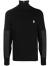 Moncler Sweaters In Black