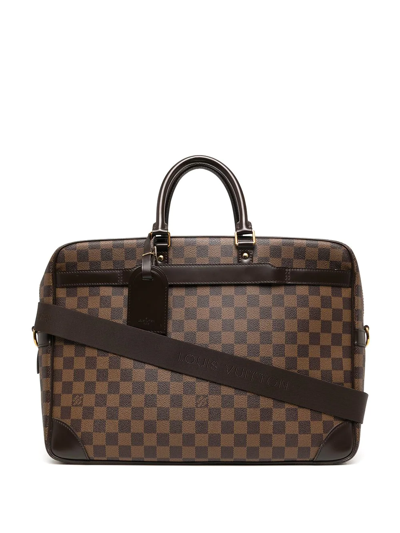 Pre-owned Louis Vuitton 2010  2way Briefcase In Brown