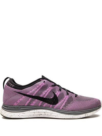 Nike Flyknit One Low-top Sneakers In Purple