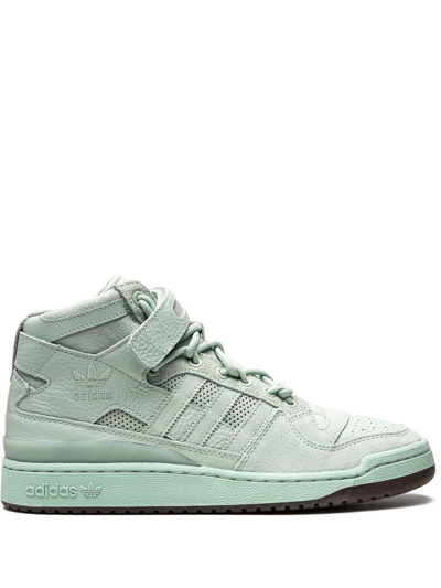 Adidas Originals X Ivy Park Forum Mid Sneakers In Green