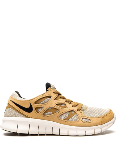 Nike Free Run 2 Rattan/black-wheat-twine Dm9057-200 Women's In Rattan/ Black/ Wheat/ Twine