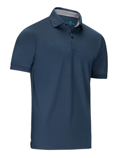 Mio Marino Golf Polo Shirt In Navy