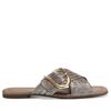 Aerosoles Everlee Sandal In Silver Snake