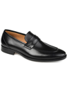Thomas & Vine Bishop Apron Toe Penny Loafers In Black
