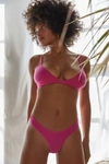 Out From Under Featherweight Stretch Thong In Berry