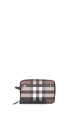 BURBERRY POUCH WITH TARTAN PATTERN