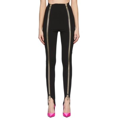 Dolce & Gabbana Black Stirrup Trousers