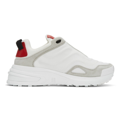 Givenchy Giv 1 Light Runner Sneaker White Grey And Red