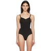 Skims Black Seamless Sculpt Snaps Sculpting Bodysuit In Onyx