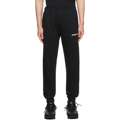 Helmut Lang Black Core Jogger Lounge Trousers