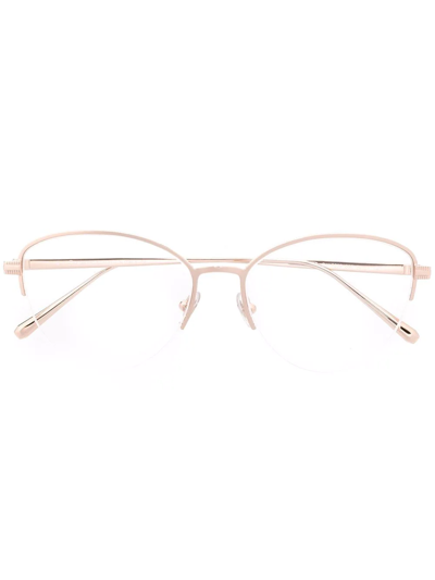 Omega Eyewear Round-frame Optical Glasses