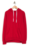 Fleece Factory Pullover Hoodie In Red