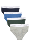 Calvin Klein Low Rise Hip Briefs In Sh/de/ke/gh