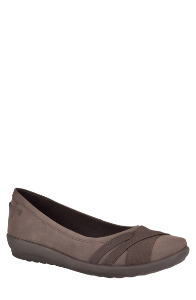 Easy Spirit Acasia Womens Round Oxford Shoes In Brown