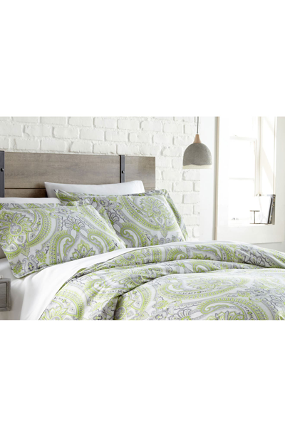 Southshore Fine Linens Pure Mircofiber Duvet Set In Green