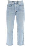 AGOLDE 90S CROP JEANS,A173 1141 CWSIN