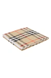 BURBERRY TERI CHECK DIAMOND QUILTED CRIB BLANKET,8048420