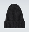 THOM SWEENEY RIBBED CASHMERE BEANIE,P00616030