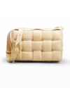 Bottega Veneta Padded Cassette Crossbody Bag In Porridge