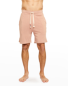 Sol Angeles Men's Waves Solid Drawstring Shorts In Blush