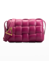 Bottega Veneta The Cassette Padded Leather Crossbody Bag In Zest