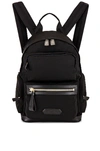 Tom Ford Nylon Backpack In Black