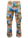 Les Benjamins Graphic-print Utility Trousers