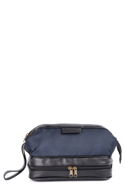 Buxton Zip Bottom Kit In Navy