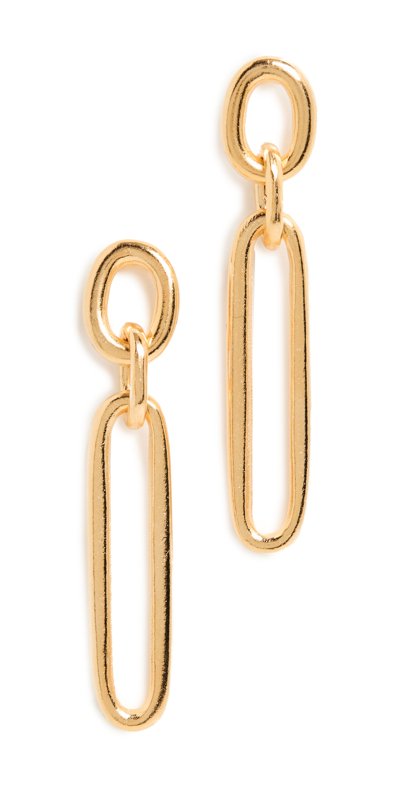 Ben-amun Gold Link Drop Earrings