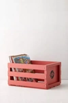Crosley Record Crate In Red