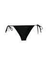 Dolce & Gabbana Dolce And Gabbana Black String Bikini Bottom In Black
