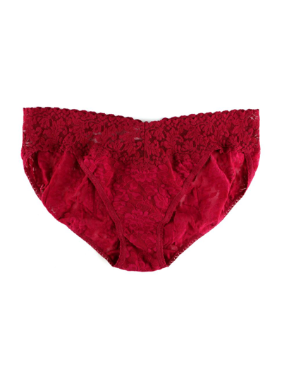 Hanky Panky Signature Lace Vikini Brief In Cranberry