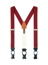 Trafalgar The Hudson Brace Suspenders In Red