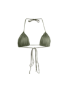 Tropic Of C Praia String Bikini Top In Serpentine