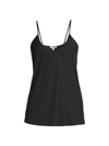 Skin Cotton Camisole In Black