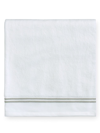 Sferra Aura Towel In White/celadon