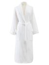 Sferra Fairfield Velour Robe In White