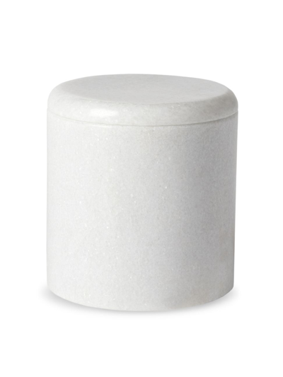 Sferra Velina Marble Storage Jar In Dove