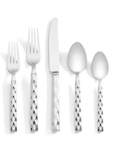 Michael Wainwright Truro Platinum 5-piece Place Setting In Grey