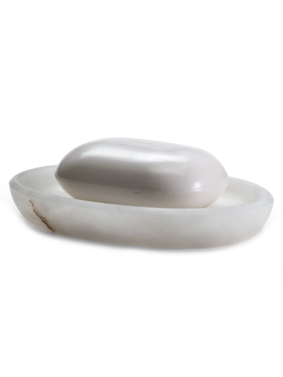 Labrazel Alisa Alabaster Soap Dish, White