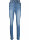 PHILIPP PLEIN HIGH-WAISTED JEGGINGS