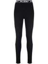 PHILIPP PLEIN LOGO-WAISTBAND LEGGINGS