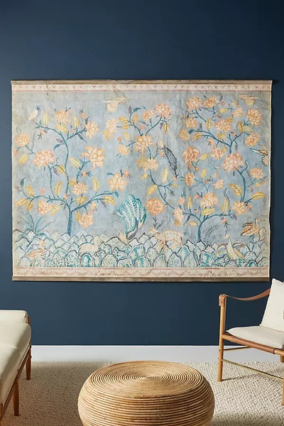 Anthropologie Layla Tapestry In Blue